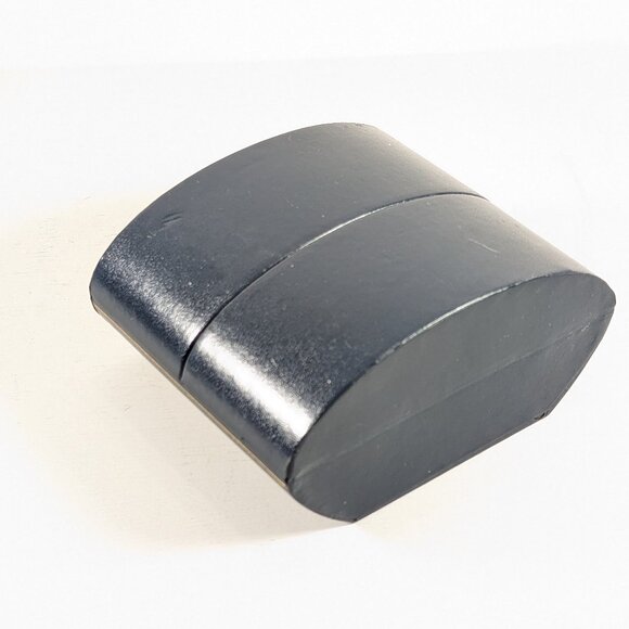 Navy blue faux leather watch box - Picture 5 of 8